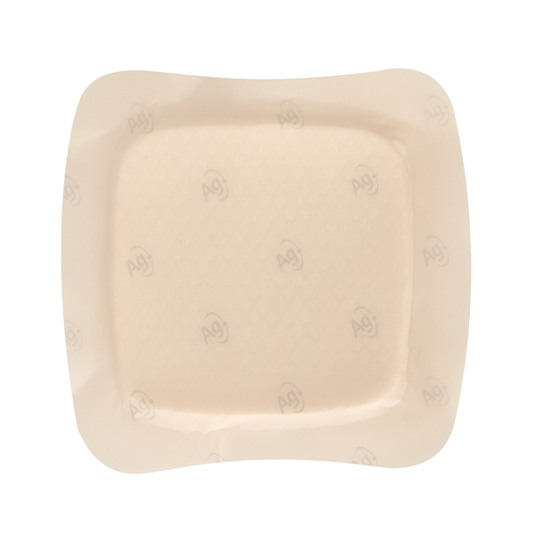 AQUACEL Ag Foam Dressing (4" x 4")