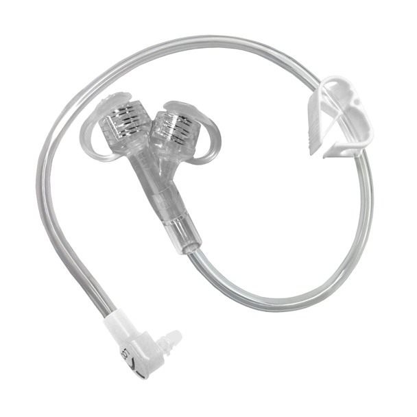 Right Angle Dual ENFit Y-Port Feeding Set (12")