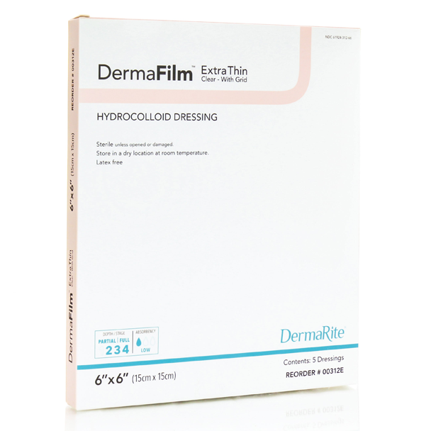 DermaFilm Extra Thin Hydrocolloid Dressing