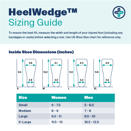 HeelWedge™ Healing Shoe