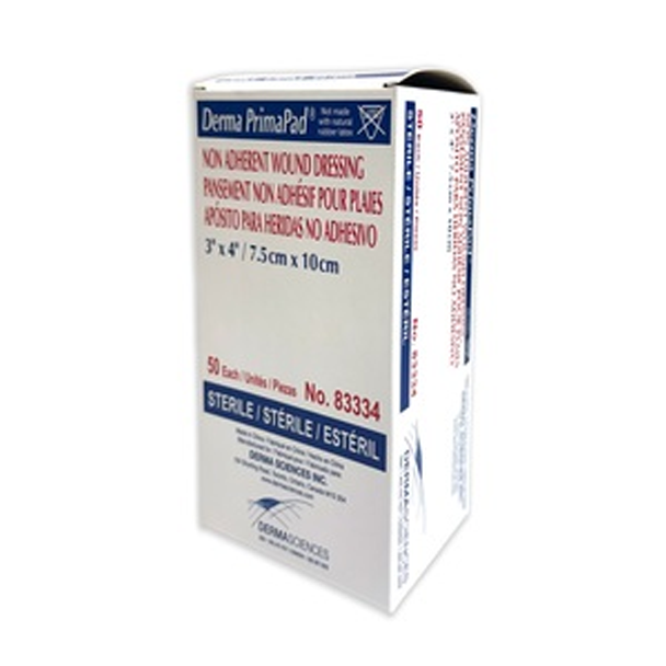 Primapad Non-Adherent Absorbent Pad (3" x 4")