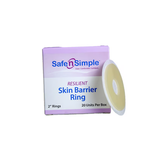 Safe N Simple Skin Barrier Rings (2")