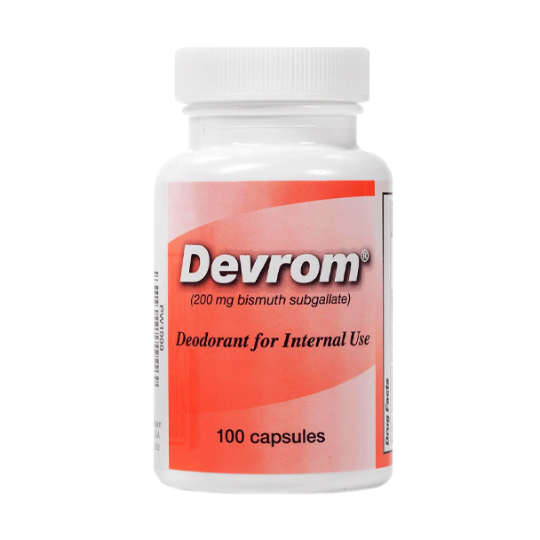 Devrom Internal Deodorant Capsules (100 ct)