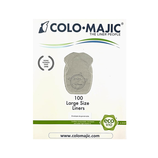 Colo-Majic Biodegradable Colostomy and Ileostomy Liners