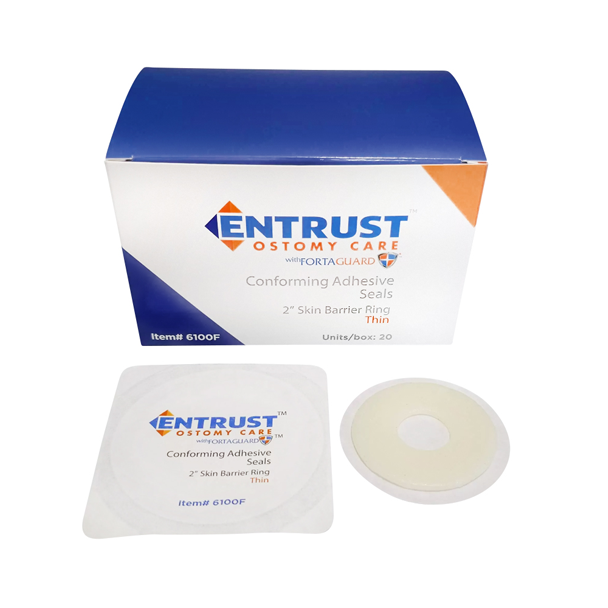 Entrust Ostomy Skin Barrier Ring (2", Thin)