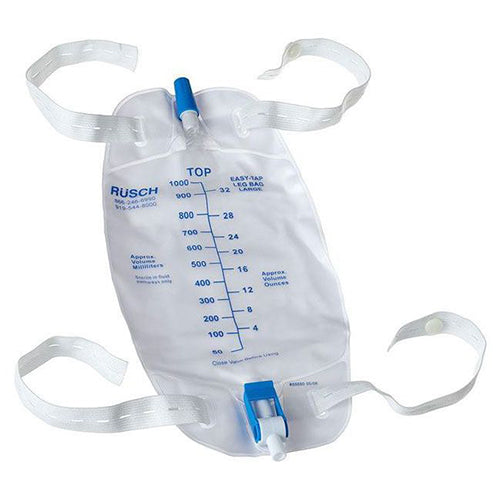 Rusch Easy-Tap™ Leg Bags w/ Extension Tubing