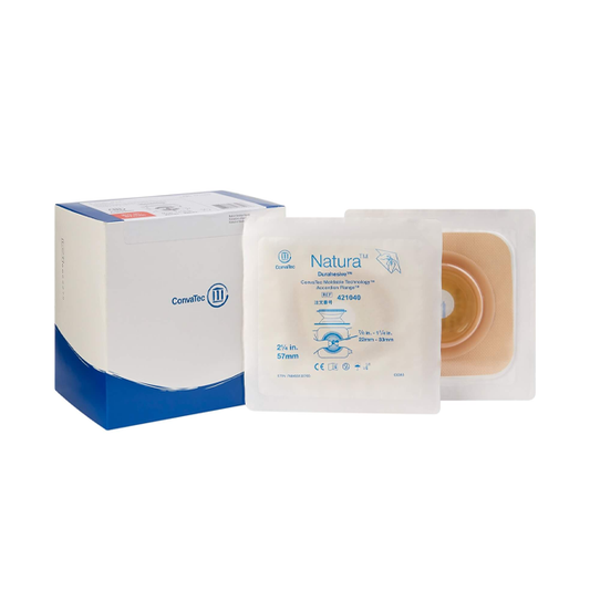 Natura Moldable Durahesive Skin Barrier With Accordion Flange