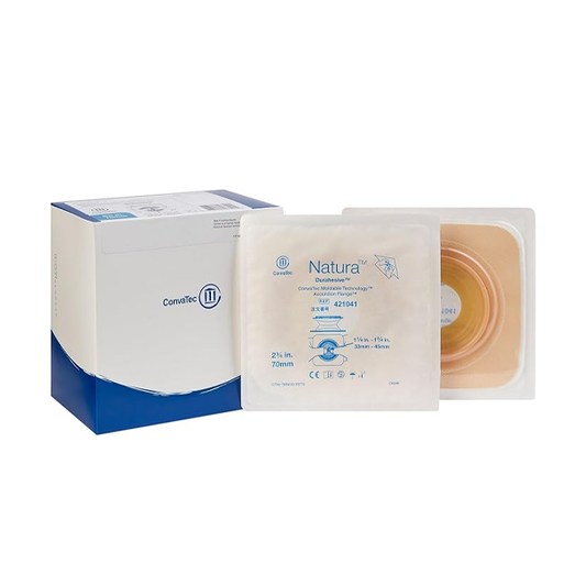Natura Moldable Durahesive Skin Barrier With Accordion Flange
