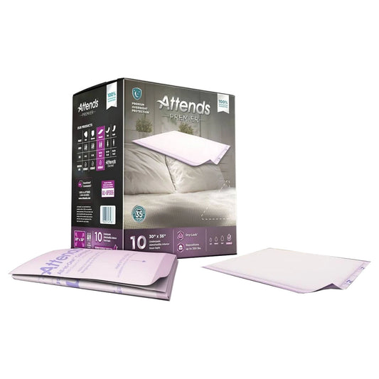 Attends Healthcare Products ALI-UP3036 Premier Underpad, 30 x 36 inches - Case of 60