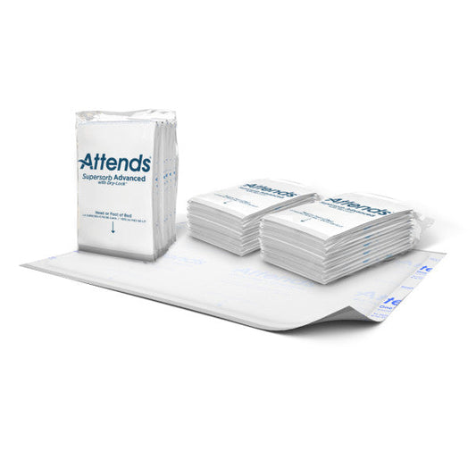 Attends Healthcare Products Supersorb Advance Premium Underpad ASB-300, 30" x 36" - Pack of 5