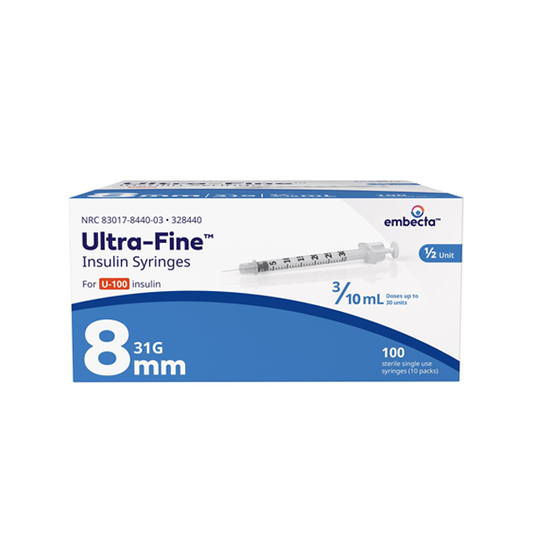 Ultra-Fine Insulin Syringe (31G)