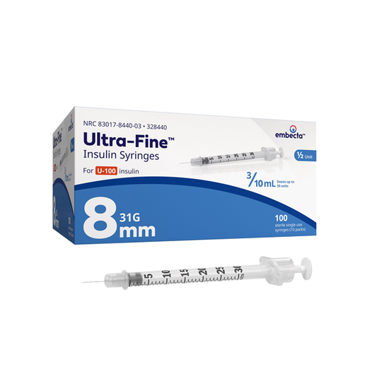Ultra-Fine Insulin Syringe (31G)