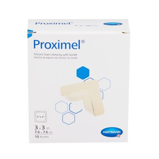 Proximel Silicone Bordered Foam Dressing