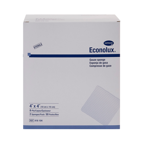 Econolux Gauze Sponges (4" x 4")