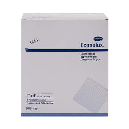 Econolux Gauze Sponges (4" x 4")
