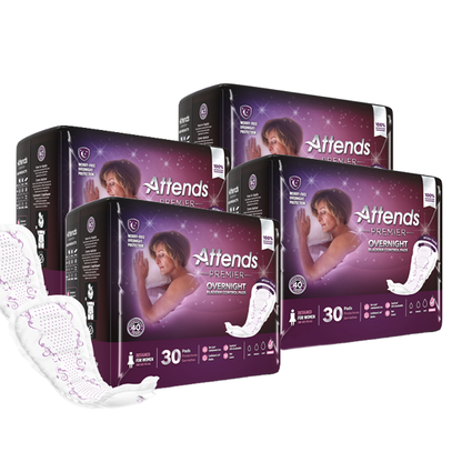 Attends Premier Overnight Bladder Control Pads