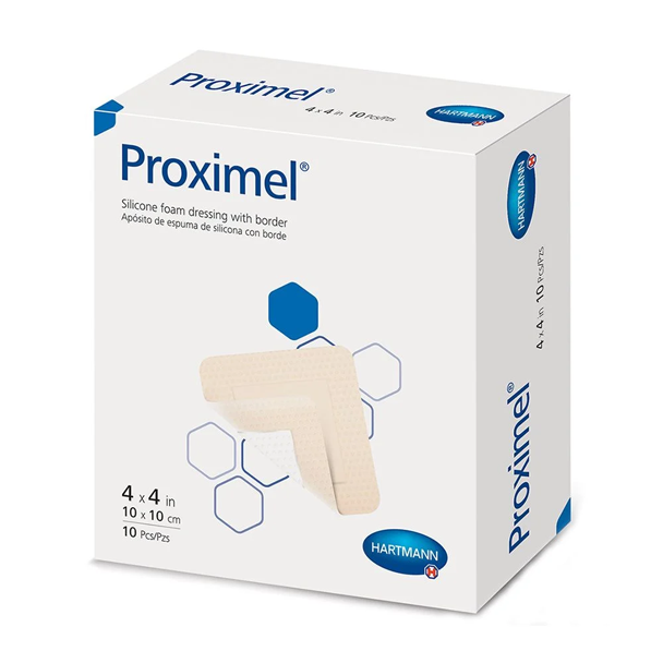 Proximel Silicone Bordered Foam Dressing