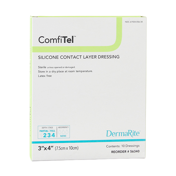 ComfiTel Silicone Contact Layer Dressing