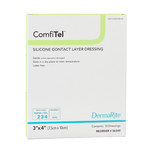 ComfiTel Silicone Contact Layer Dressing