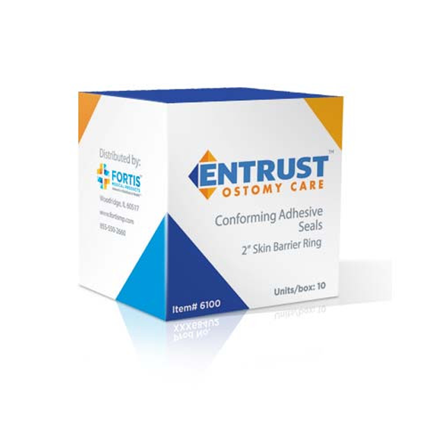 Entrust Ostomy Skin Barrier Ring (2")