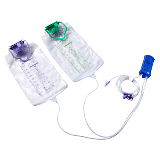 Kangaroo OMNI Feeding Set with Flush Bag Option (500 mL/1000 mL)