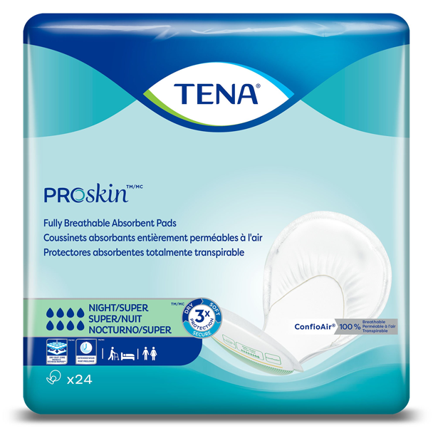TENA Super Night Pad (24 ct)