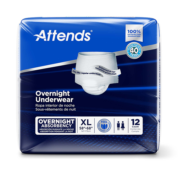 Attends Overnight Underwear