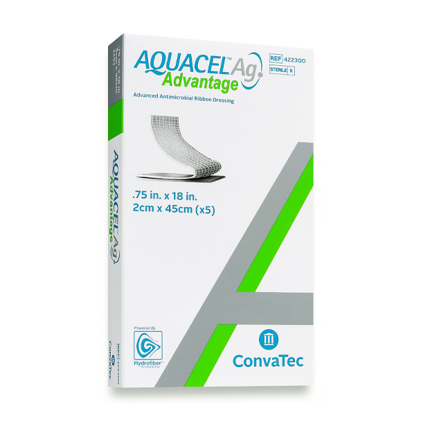 AQUACEL Ag Advantage Antimicrobial Dressing