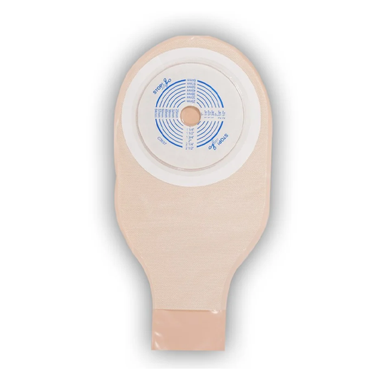 ActiveLife One-Piece Drainable Ostomy Pouch With Durahesive Plus Barrier