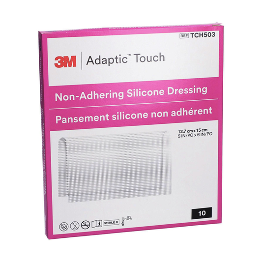 Adaptic Touch Non-Adhering Silicone Dressing (5" x 6")