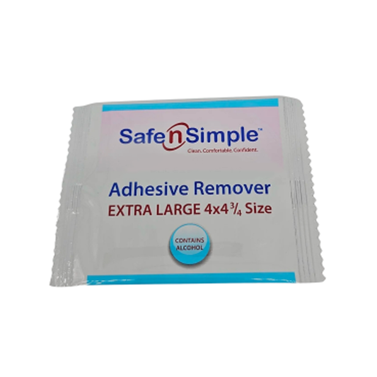 Adhesive Remover Wipes with Alcohol (Extra Large)