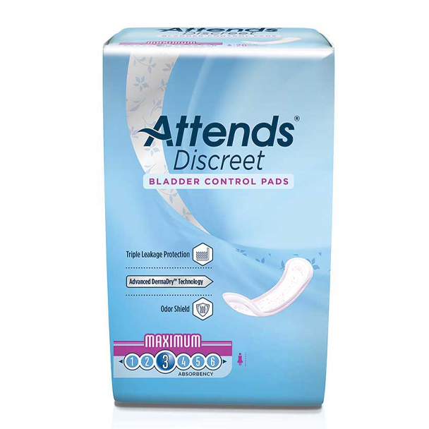 Attends Discreet Pads & Liners