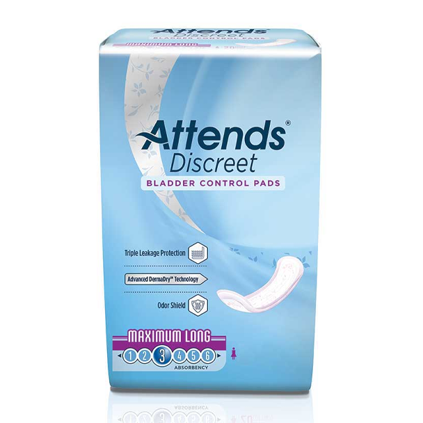 Attends Discreet Pads & Liners