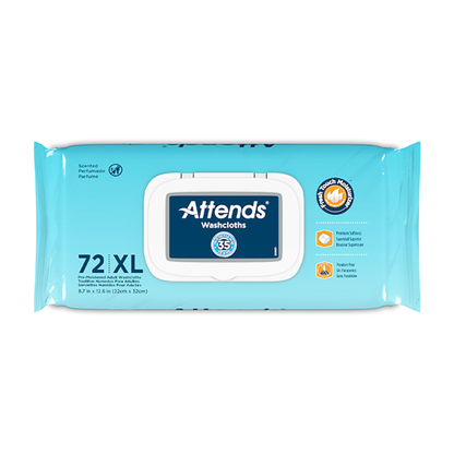 Attends Scented Washcloths (72 ct)