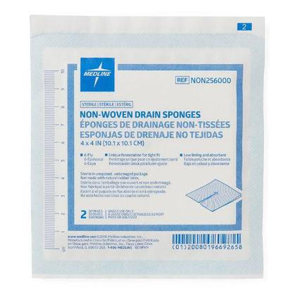 Avant Gauze Drain Sponge Sterile (4" x 4")