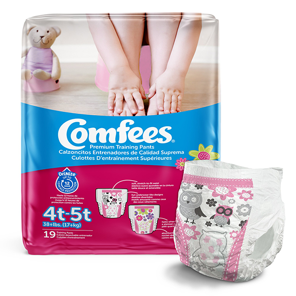 Comfees Girls Training Protective Underwear