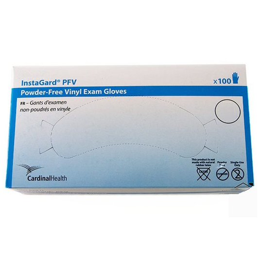 Clear Vinyl Exam Gloves (100 ct)