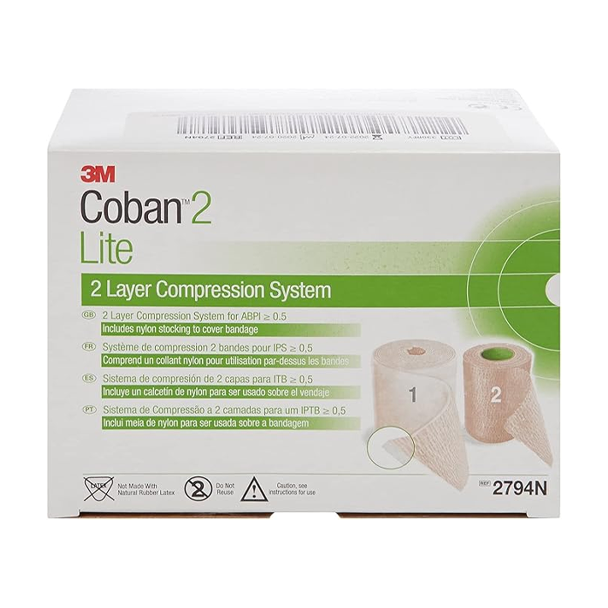 Coban 2-Layer Lite Compression System (4" Kit)