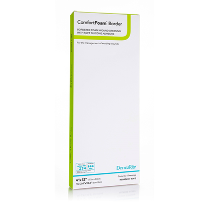 ComfortFoam Silicone Border Foam Dressing