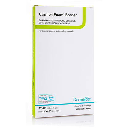 ComfortFoam Silicone Border Foam Dressing