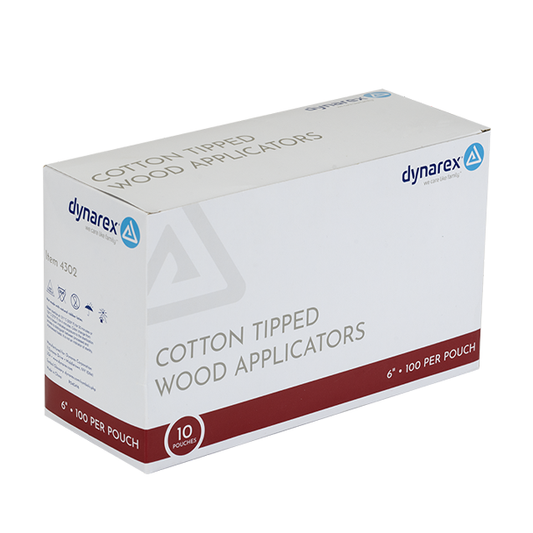 Cotton Tip Wood Applicators (6")