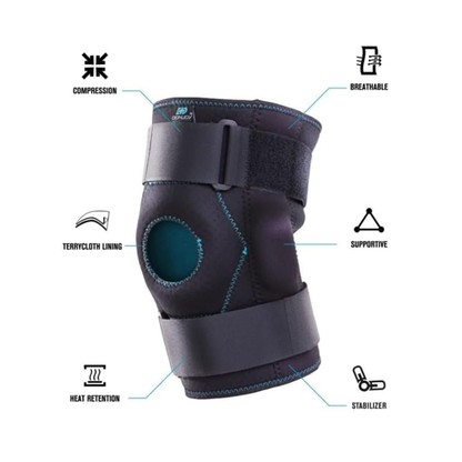 DonJoy Advantage Stabilizing Hinged Knee Wrap (Small/Medium)