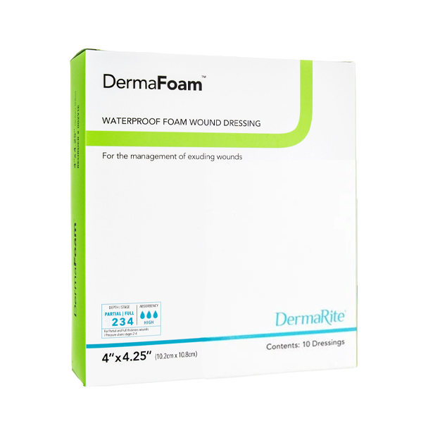 DermaFoam Waterproof Foam Dressing