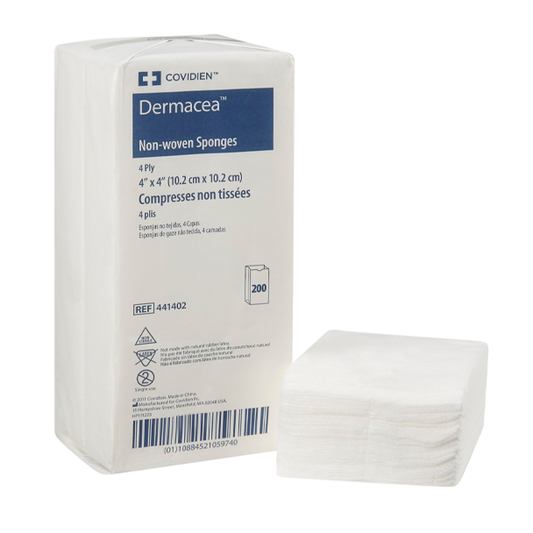 Dermacea Non-Woven Drain Sponges