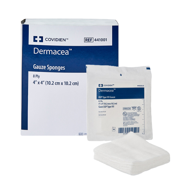 Dermacea Woven Gauze Sponge (4