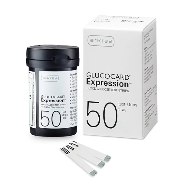 GLUCOCARD Expression Test Strips (50 ct)