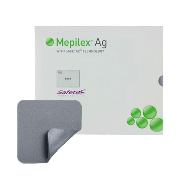 Mepilex Ag Silicone Foam Dressing (4" x 5")