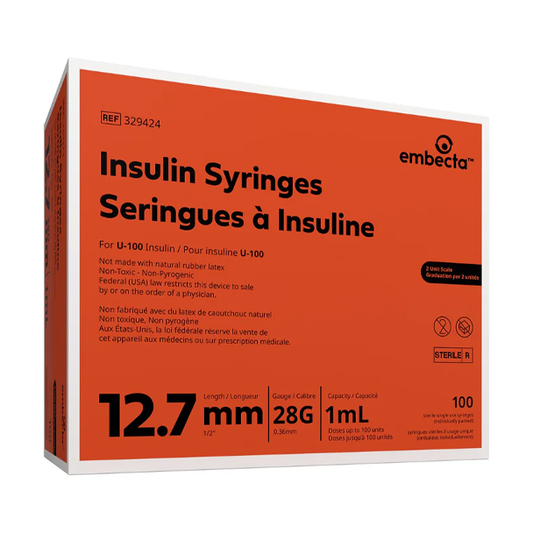 Micro-Fine Insulin Syringe (28G)