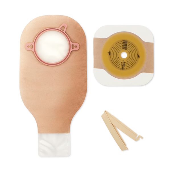New Image Two-Piece Drainable Ostomy Kit – Clamp Closure
