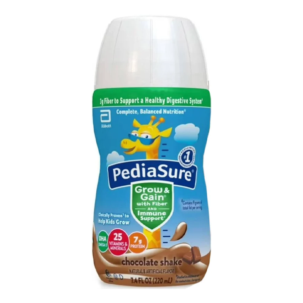 PediaSure Grow & Gain with Fiber Chocolate (7.4 fl oz)